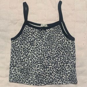 John Galt Cheetah Belle Tank Top